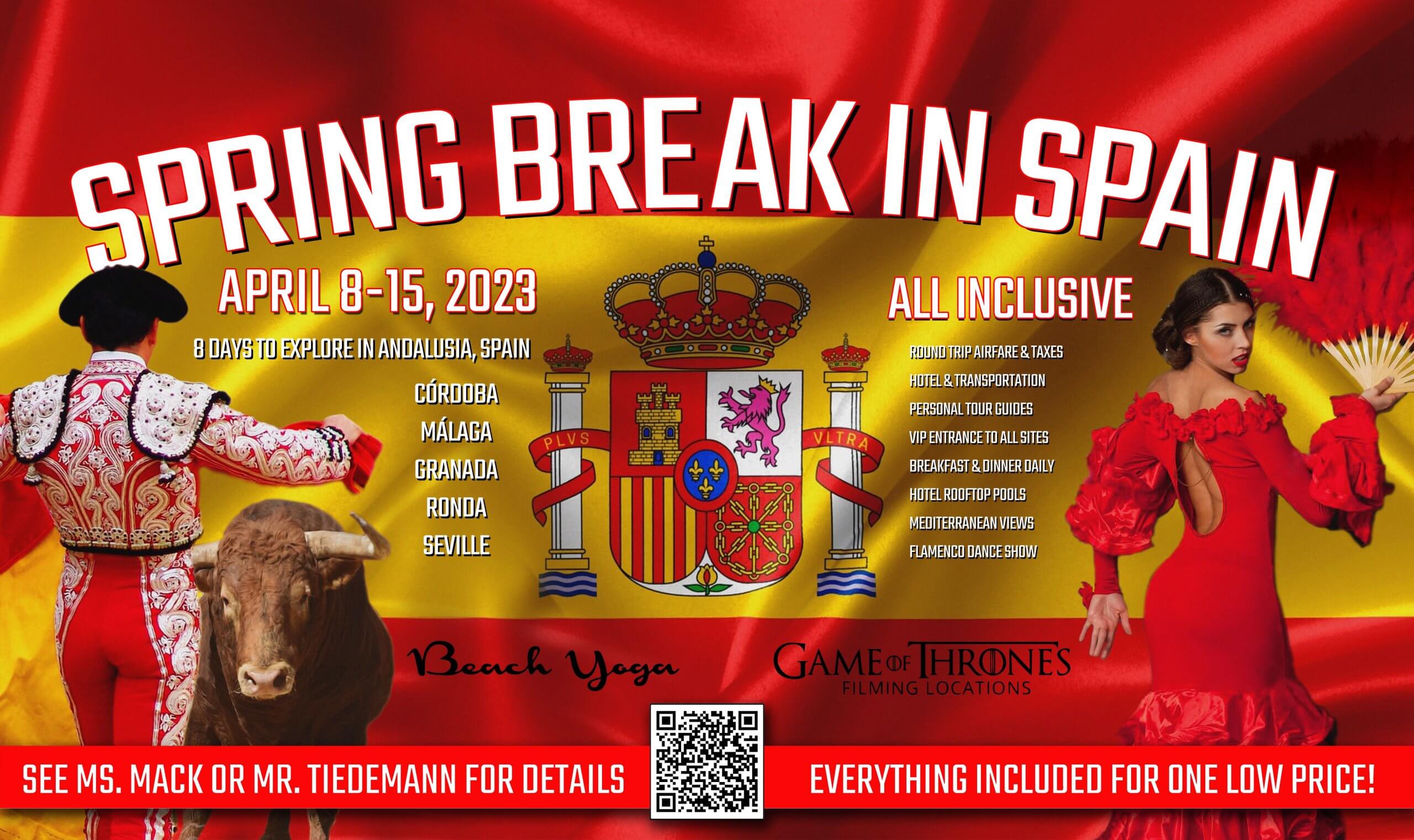 MCMS Spring Break in Spain 2023 CelestialVoyagers